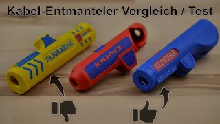 JOKARI enttäuscht 😕 KNIPEX und WEICON überraschen?! 🤔 - Kabel-Entmanteler | Test und Vergleich