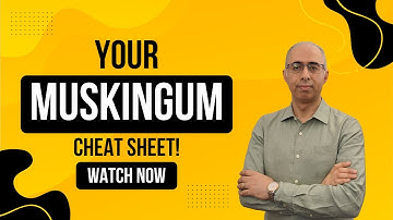 How to Route a Flood Wave using Muskingum Method: From Theory to Excel Calculation