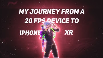 When 20 FPS player got an iPhone XR 🔥  SAMSUNG A3,A5,A6,A7,J2,J5,J7,S5,S6,S7,59,A 10,A20,A30,A50,A70
