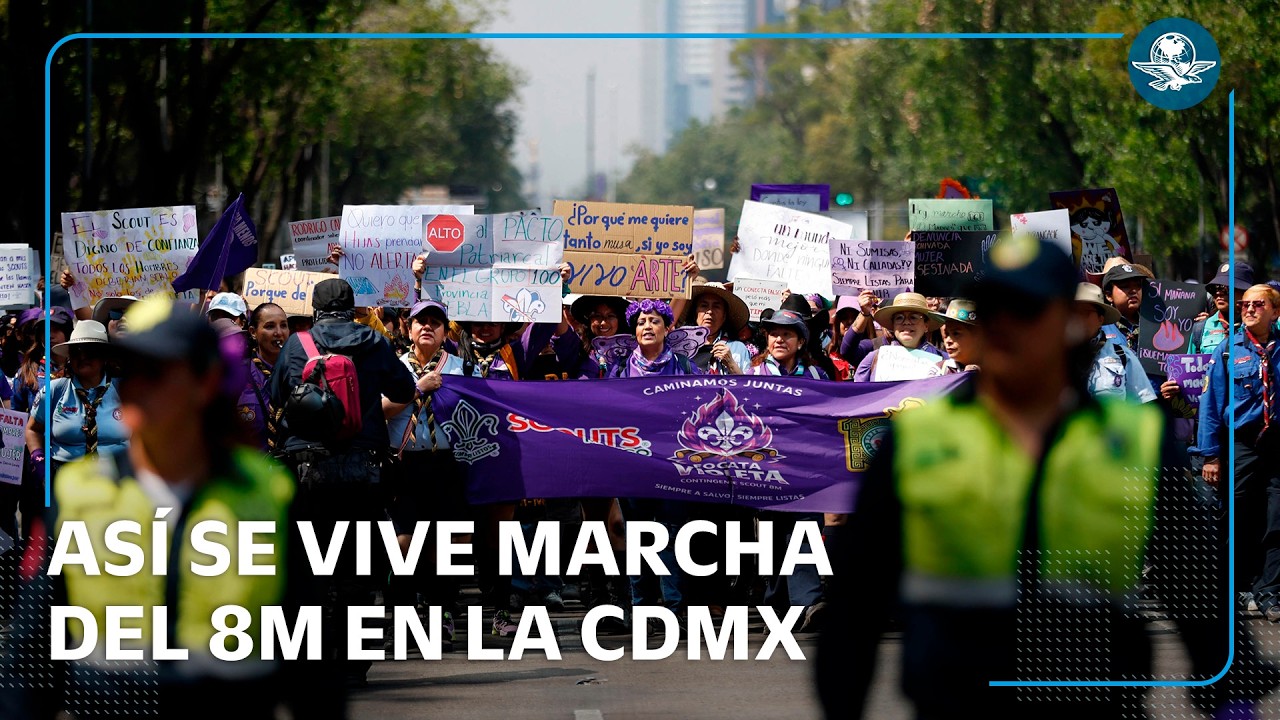 Día Internacional de la Mujer: inicia marcha feminista del 8M en Ciudad ...