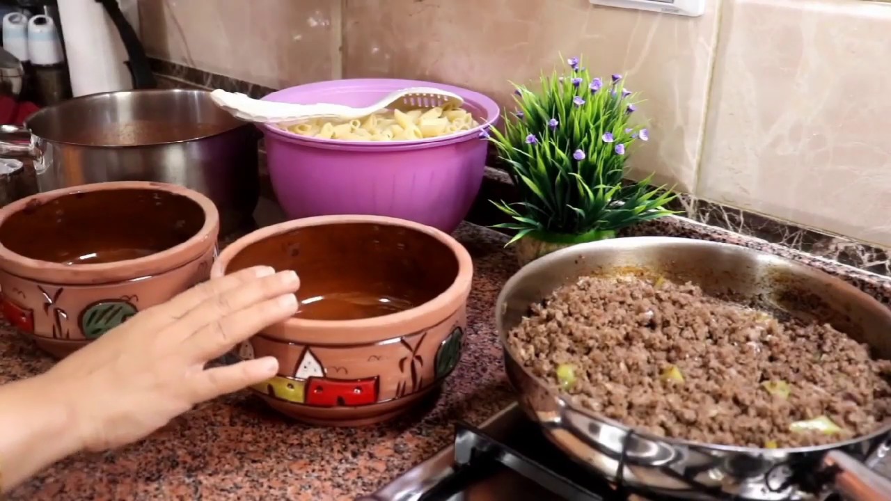 طواجن مكرونه مش،حتعملي مكرونه تاني غير بالطريقه دى طواجن التحدى