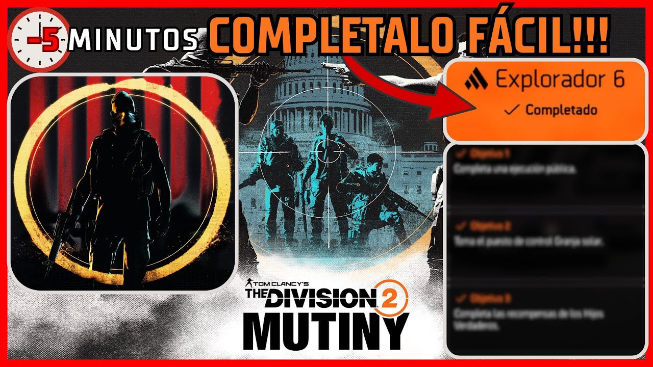 THE DIVISION 2 | EXPLORADOR 6 AYUDA A LOS REHENES DESERTORES!!! | Y7S3 SCOUT 6