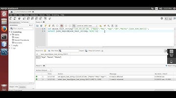 MySQL 5.7: Extract Keys from JSON Object using MySQL