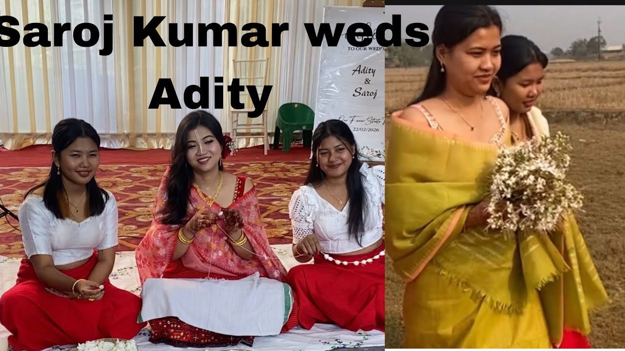 Saroj  Kumar weds Adity / part 1