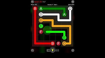 Flow Free Intro Classic Pack 7x7 Level 25