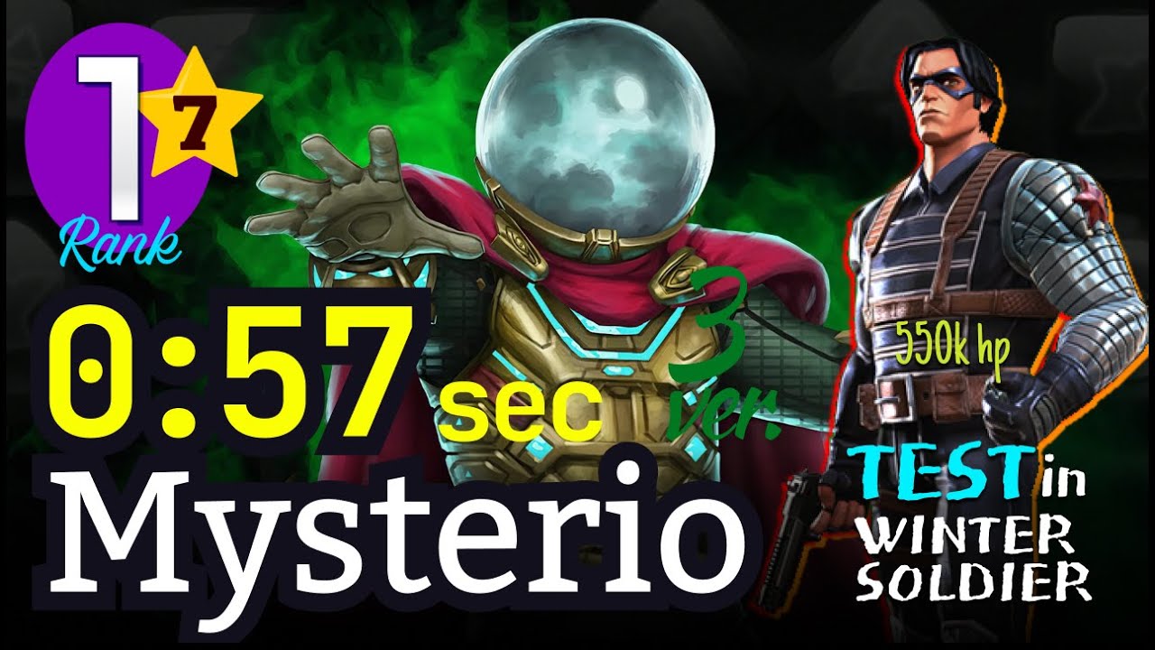 57 sec! 7 star Mysterio Rank1 [No-boost] bad result? ver.3 Test in ROL 