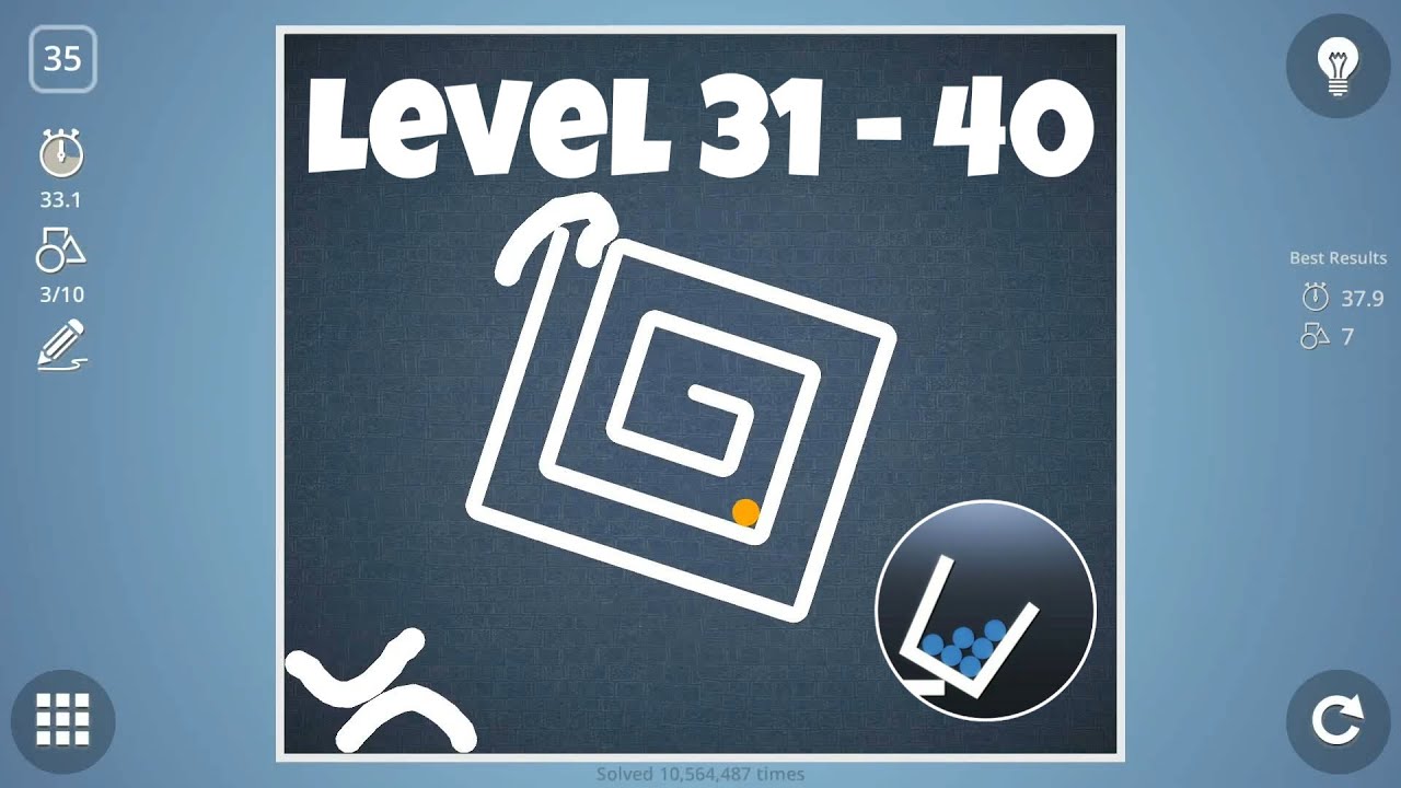 Brain It On! | Level 31-40 | Gameplay Walkthrough