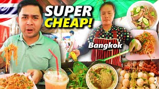 10 SUPER CHEAP Street Food of BANGKOK! Best Thai Cheap Eats!