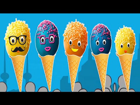 Finger Family Ice Cream 6 Nursery Rhymes For Children Kids Songs 