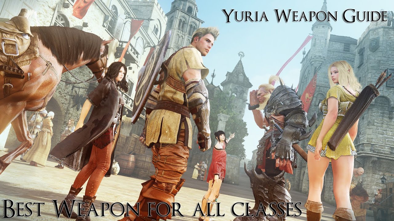 Black Desert Online How to Get Yuria Weapons YouTube