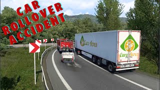 ETS2 | Excessive Fines For Speeding | Had A Car Accident On The Road | Euro Truck Simulator 2 screenshot 3