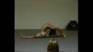 Practicing Advanced Transitions From Back Arch Flipping Over To The Splits Arching Backwards