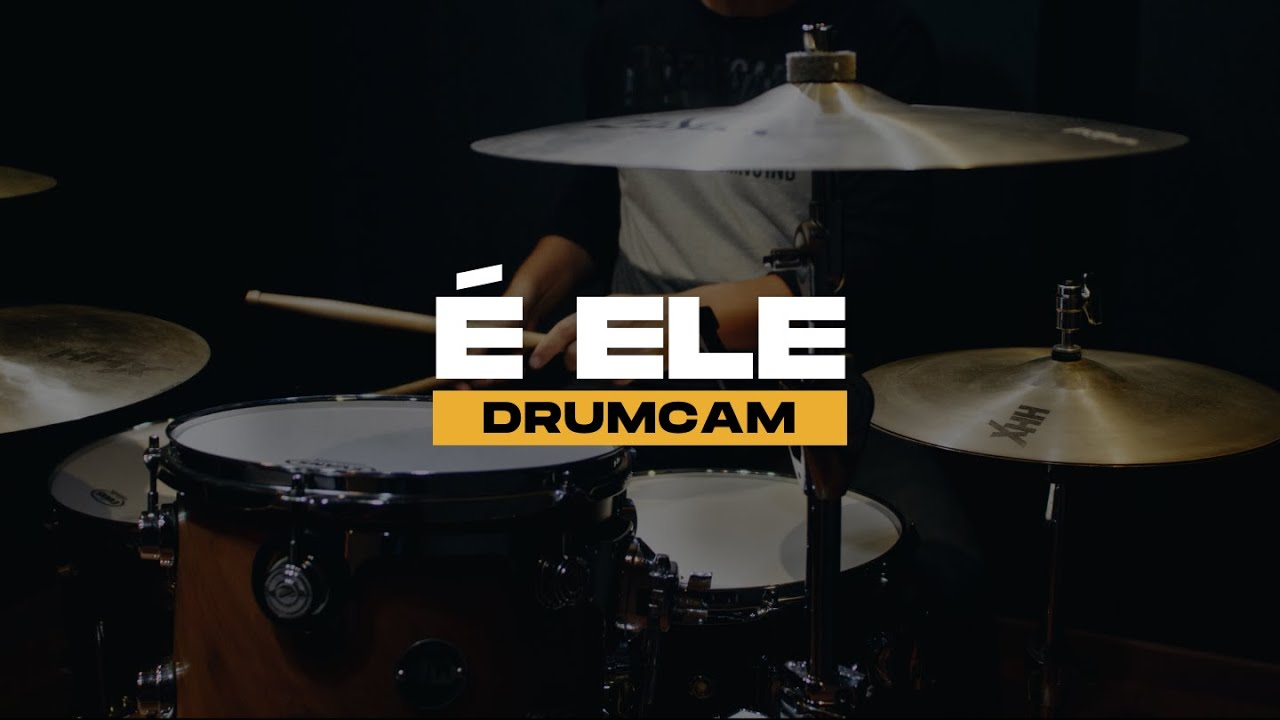 É Ele - Drops - Como tocar na Bateria.