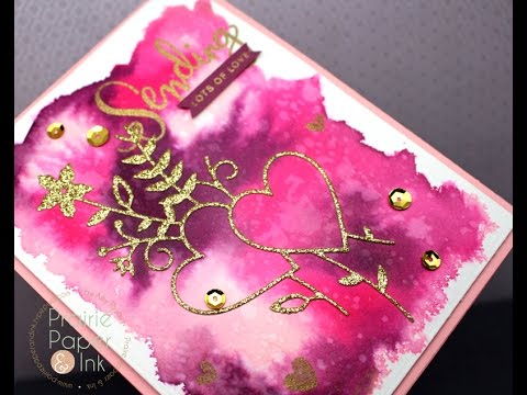 SSS Love Bouquet | Distress Re inkers | AmyR Valentine Series #16