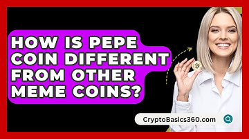 How Is Pepe Coin Different from Other Meme Coins? | CryptoBasics360 News