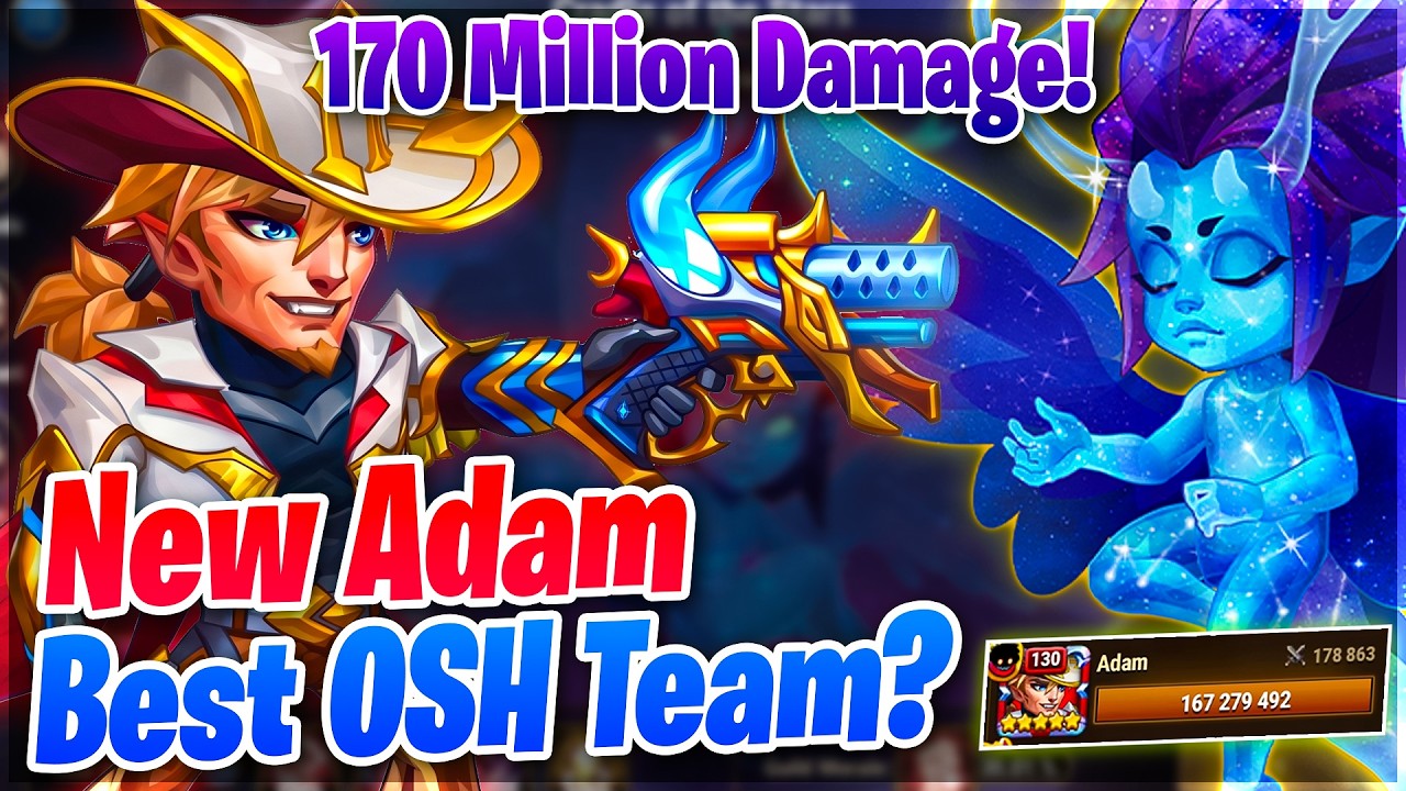 Hero Wars Adam Team Deals 169M Damage in Asgard Boss Fight! Hero Wars ...