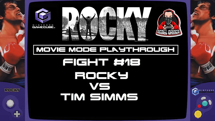 Rocky - Rocky VS Tim Simms (#18) GAMECUBE