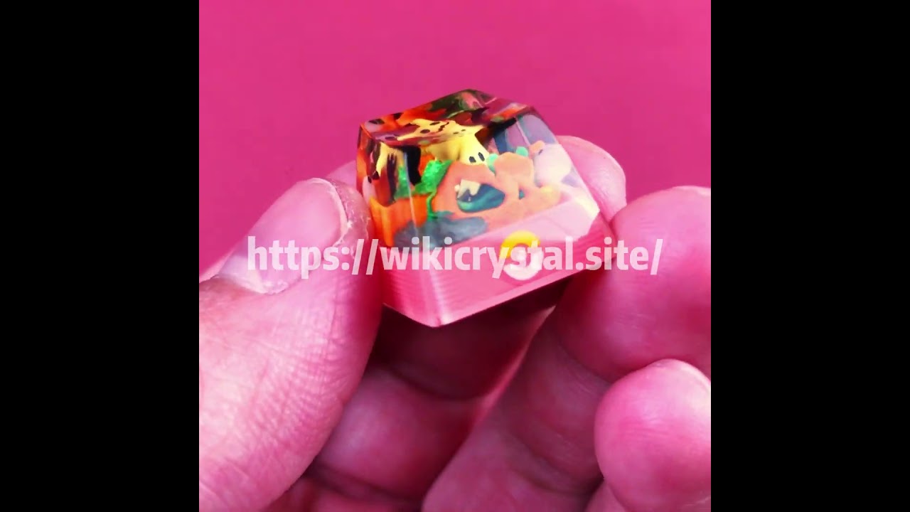Mimikyu Custom 1U Pokemon Keycap, Liquidate Artisan Anime Cherry MX Keycap