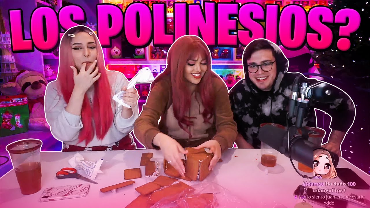 JUAN, ARI Y NUVIA HACEN CASITAS DE JENGIBRE🎄🍪