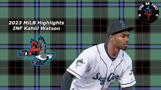 Kahlil Watson 2023 Season Highlights
