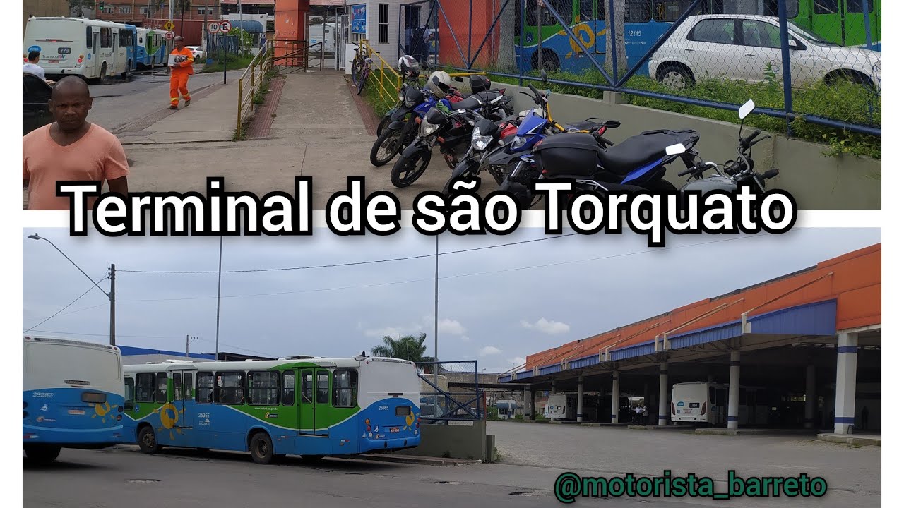 Movimentação de Ônibus no Terminal de São Torquato.