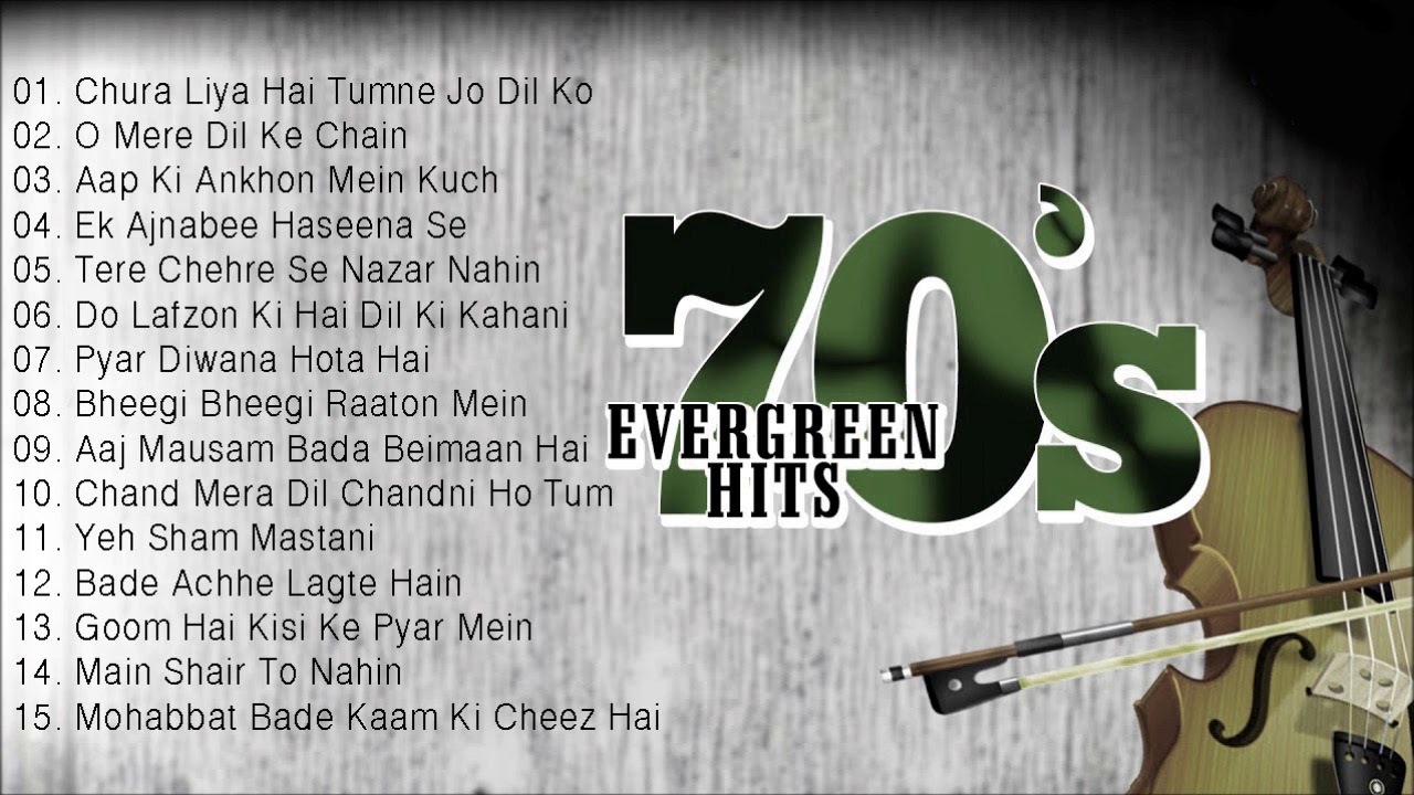 70s Evergreen Hits  Romantic 70s  70s Hits Hindi Songs  Audio Jukebox
