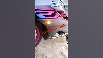 How To R15 Indicator Installation #r15 #shorts #bikefixinghub #viralvideo R15 Short Video