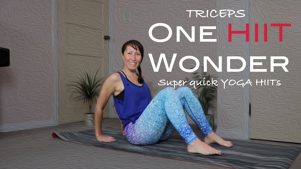 One HIIT Wonder - Bye bye, bye bye arms - Hello Triceps! yoga para niños