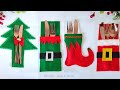 4 Decoraciones Para La Mesa Navideña. / Porta Cubiertos De Navidad./ Manualidades Navideñas 2020 .