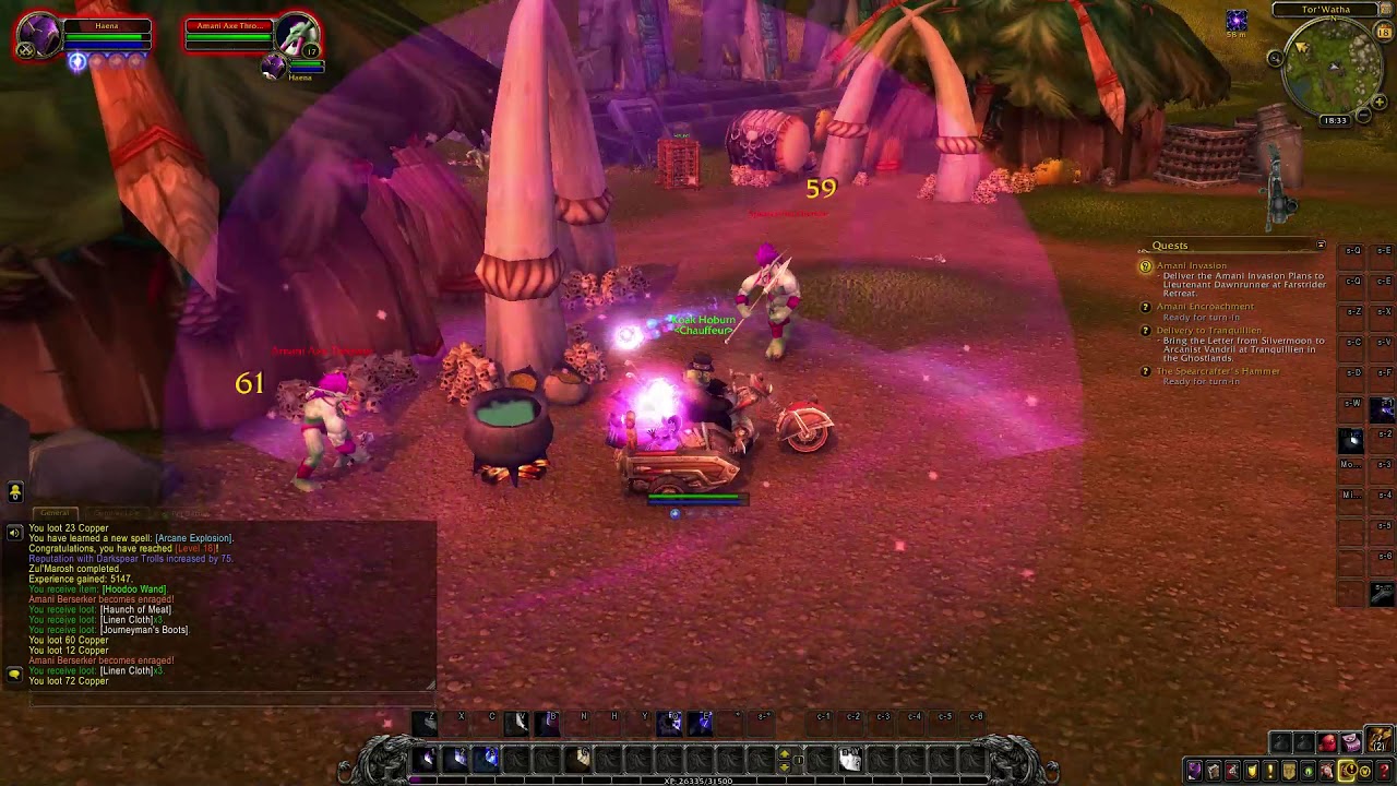 When do you get Arcane Explosion as mage - World of Warcraft - YouTube