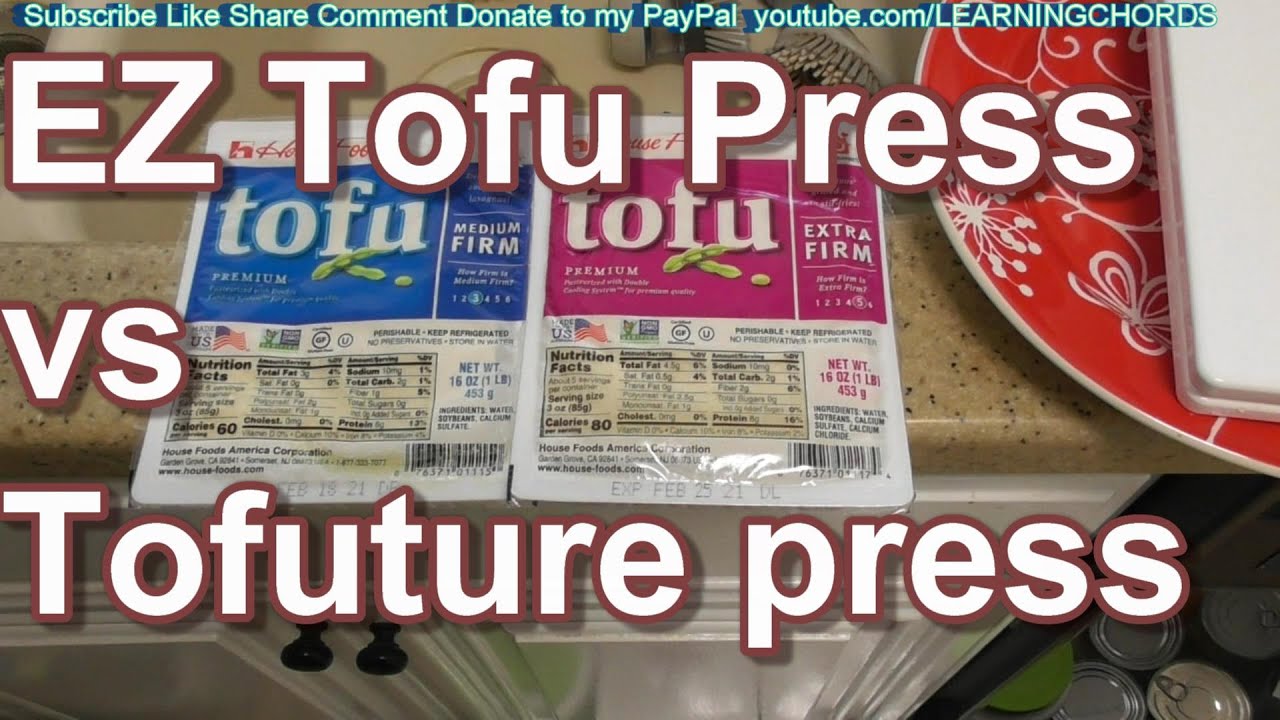 EZ Tofu Press VS Tofuture Tofu Press REVIEW YouTube