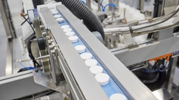 Robotic Process Automation - Tablet Counting, Tub Filling and Closing