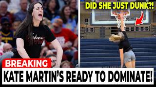 Kate Martin SHOCKS WNBA IN NEW TRAINING FOOTAGE! Caitlin Clark LOVES IT &amp; A’Ja Wilson FURIOUS!