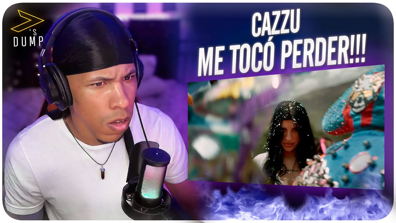 Reaccion Cazzu - Me Toco Perder (Visualizer)