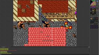 Tibia 7.4 (Mythera. Mage PK in Thais and Carlin until Red Skull and ban)