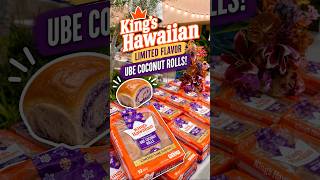 Limited Flavor of King’s Hawaiian Ube Coconut Rolls! Available Now!