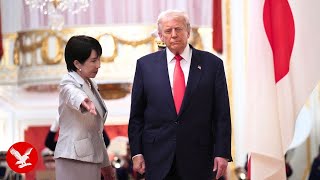 Trump wanders off while meeting with Japanese prime minister