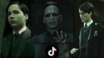 [Harry Potter] Tom Riddle/Voldemort Tik Tok Edits 🐍