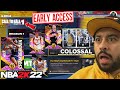 I GOT NBA 2K22 EARLY AND MYTEAM IS SO GOOD - NEW PACKS, FREE REWARDS, STARTER PACK OPENING AND MORE