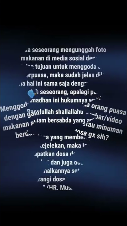 menggoda orang puasa dengan gambar Makanan atau minuman Dosa Gk sih🤔