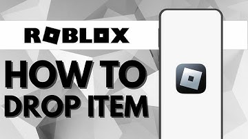 How to Drop Items in Roblox Mobile Easy Guide