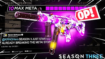 NEW MP5 META WARZONE SEASON 3... FASTEST KILLING 😍 CW MP5 BEST CLASS SETUP LOADOUT is OVERPOWERED!