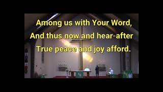 2022 11 13 Abide O Dearest Jesus