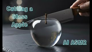 Glass Apple Asmr By Ai包丁で切る透明なリンゴの音