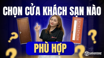 ▶️ Nên chọn cửa nào phù hợp cho khách sạn ? Cửa nhựa composite hay cửa gỗ