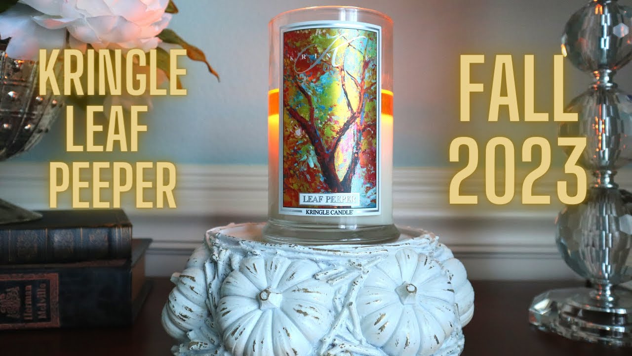 Candle Review: FALL 2023 Kringle Candle Leaf Peeper 🍁