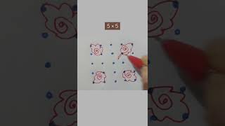 Just 5 dots 4 flowers