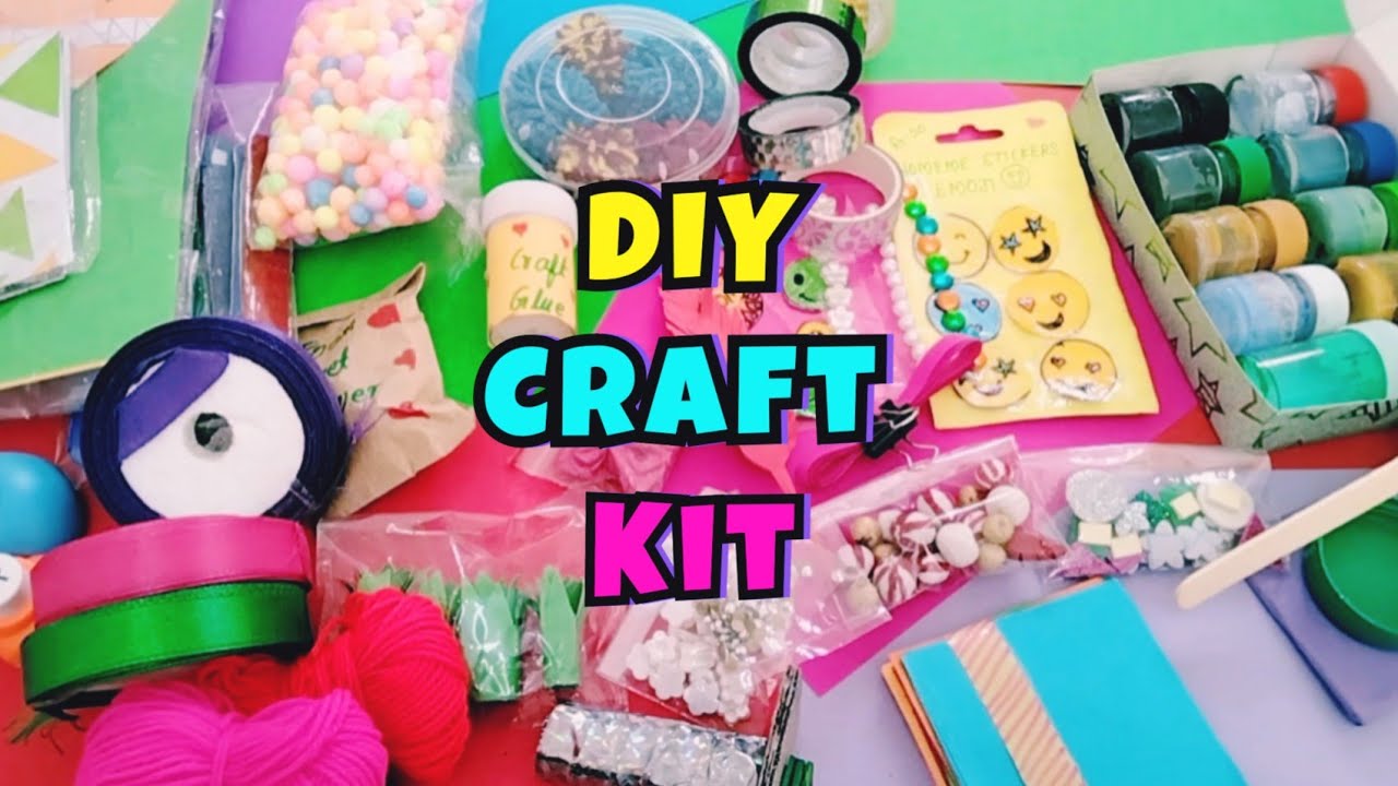 DIY Craft Materials Kit / Homemade Craft kit in Tamil isucrafts1702
