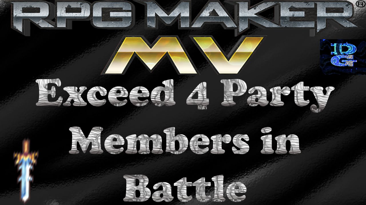 RPG Maker MV Exceed 4 Battle Members Tutorial - YouTube