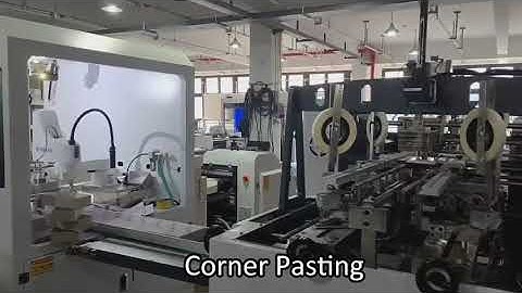 Full automatic rigid box making machine